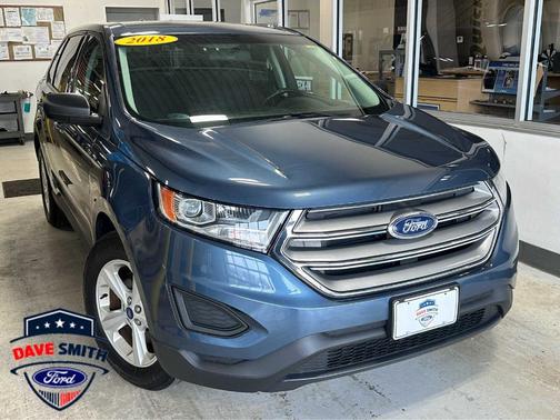 Blue Metallic 2018 Ford Edge SE