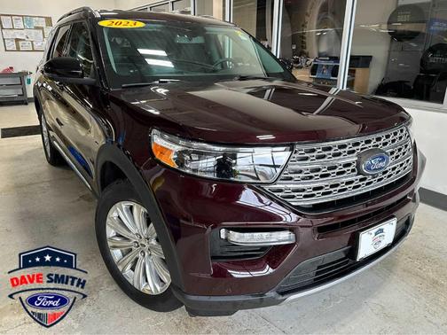 Jewel Red Metallic 2023 Ford Explorer Limited