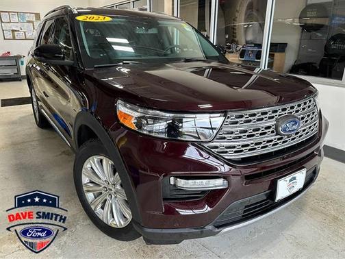 Jewel Red Metallic 2023 Ford Explorer Limited