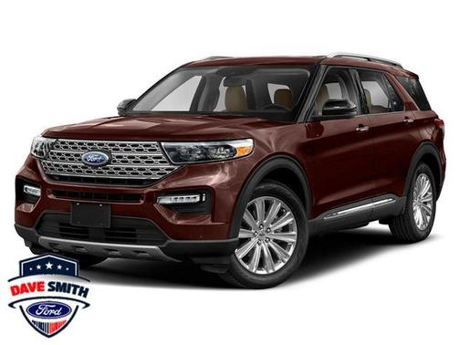 Jewel Red Metallic 2023 Ford Explorer Limited