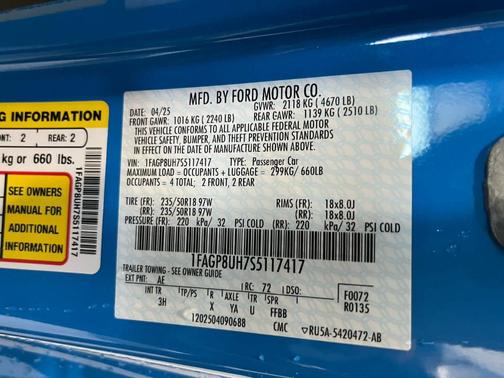 2025 Ford Mustang EcoBoost Premium