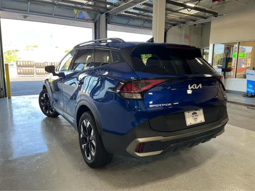 Sapphire Blue 2023 Kia Sportage X-Line