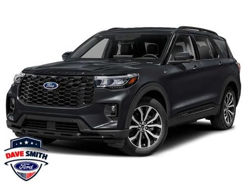 Agate Black 2025 Ford Explorer ST-Line