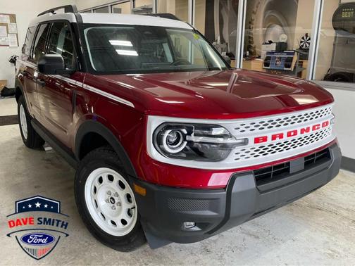 Ruby Red Metallic Tinted Clearcoat 2025 Ford Bronco Sport Heritage SUV