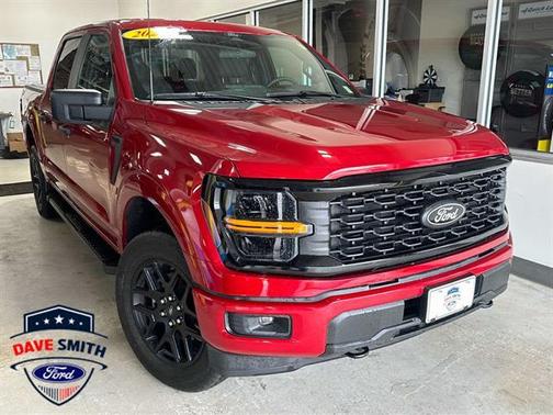 Rapid Red Metallic Tinted Clearcoat 2024 Ford F-150 STX