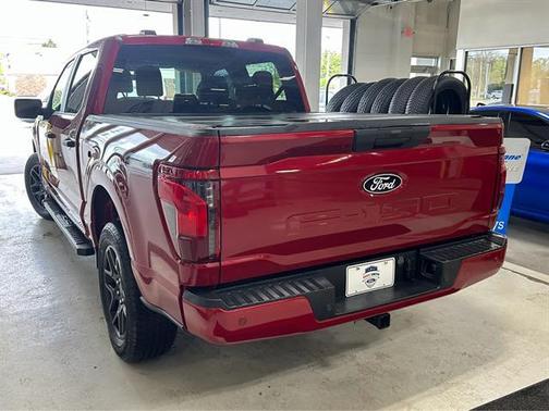 Rapid Red Metallic Tinted Clearcoat 2024 Ford F-150 STX