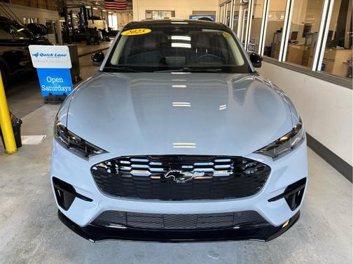 Glacier Gray Metallic 2025 Ford Mustang Mach-E Premium