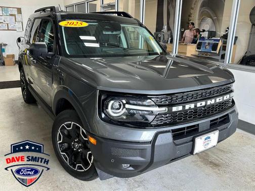 Carbonized Gray 2025 Ford Bronco Sport Outer Banks