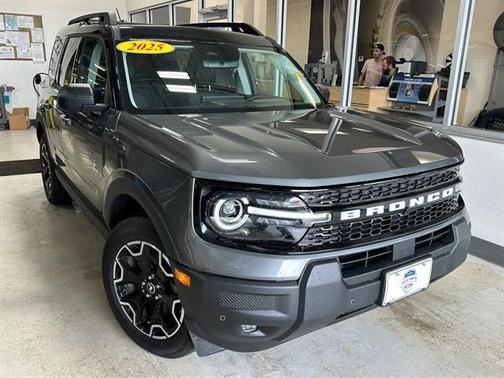 Carbonized Gray 2025 Ford Bronco Sport Outer Banks