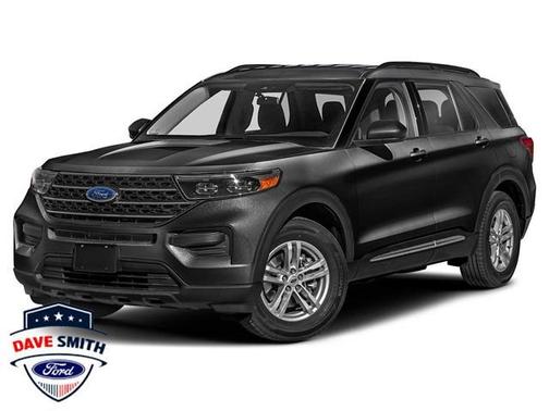 Agate Black Metallic 2023 Ford Explorer XLT