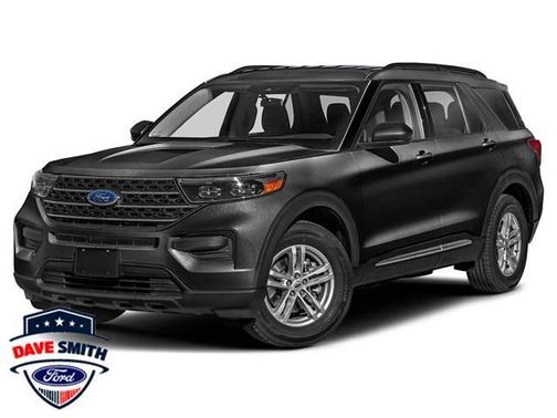 Agate Black Metallic 2023 Ford Explorer XLT
