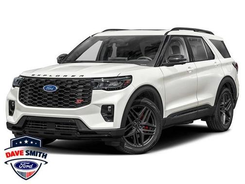 Star White 2025 Ford Explorer ST