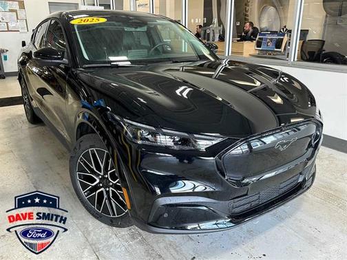 Shadow Black 2025 Ford Mustang Mach-E Premium