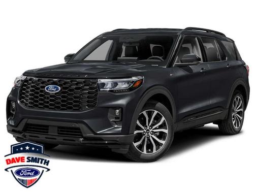 Agate Black 2025 Ford Explorer ST-Line
