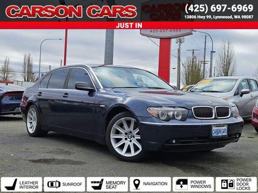 2004 BMW 745 745Li