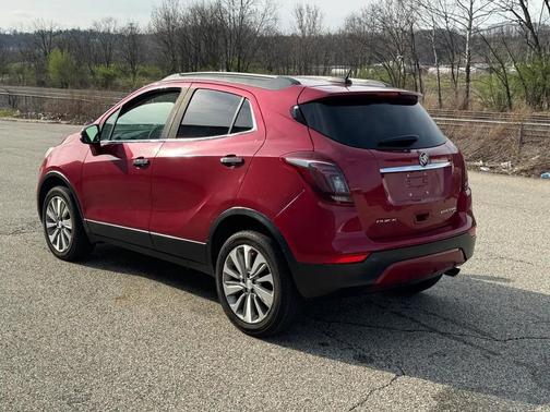 Red 2017 Buick Encore Preferred