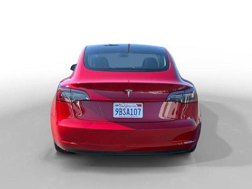 Red Multi-Coat 2022 Tesla Model 3 Long Range