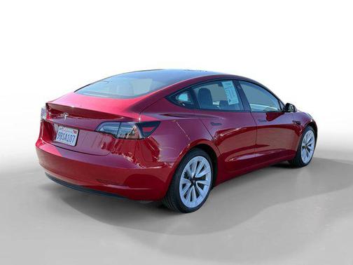 Red Multi-Coat 2022 Tesla Model 3 Long Range