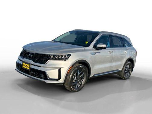 Silky Silver 2023 Kia Sorento Hybrid EX
