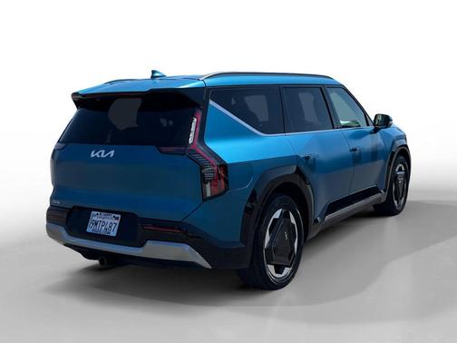 Ocean Blue Matte 2024 Kia EV9 Land