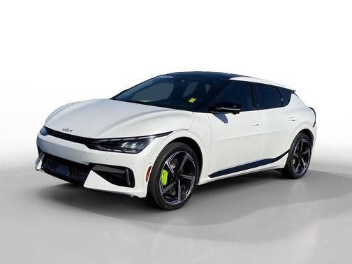 Snow White Pearl 2024 Kia EV6 GT