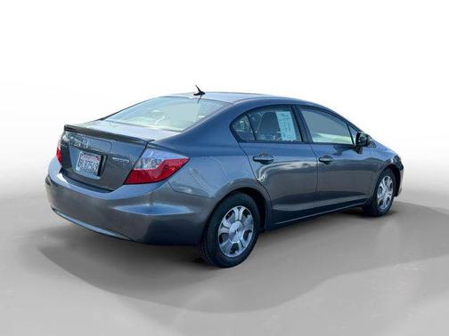 Polished Metallic Metallic 2012 Honda Civic Hybrid Base