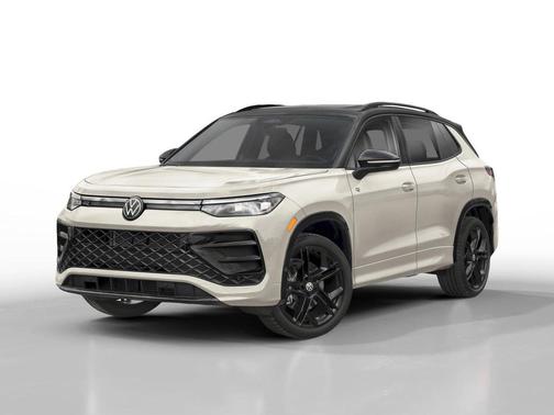 Sandstone w/Deep Black Roof 2026 Volkswagen Tiguan 2.0T SE R-Line Black