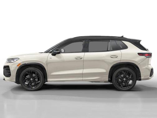 Sandstone w/Deep Black Roof 2026 Volkswagen Tiguan 2.0T SE R-Line Black