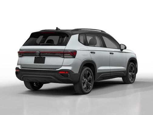 Monument Gray w/Deep Black Roof 2026 Volkswagen Taos SE Black