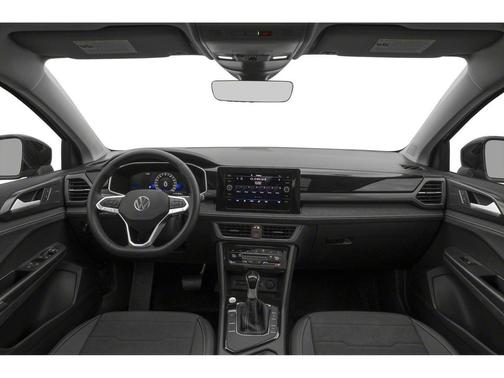 Monument Gray w/Deep Black Roof 2026 Volkswagen Taos SE Black