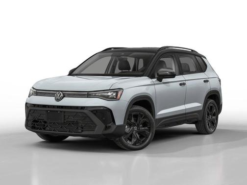 Monument Gray w/Deep Black Roof 2026 Volkswagen Taos SE Black