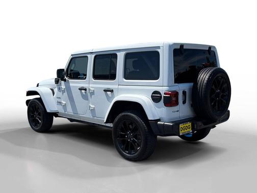 Bright White Clearcoat 2024 Jeep Wrangler 4xe Sahara