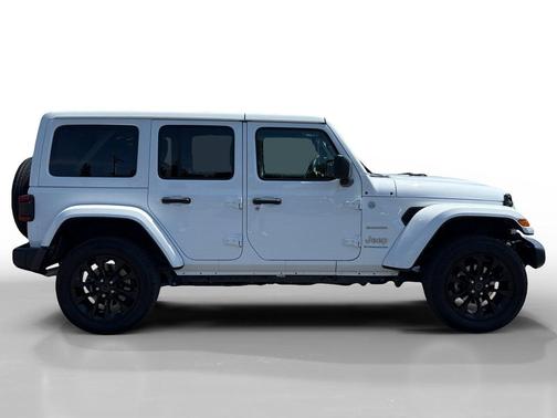Bright White Clearcoat 2024 Jeep Wrangler 4xe Sahara