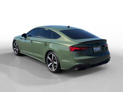 District Green Metallic 2024 Audi A5 Sportback 45 S Line Premium Plus