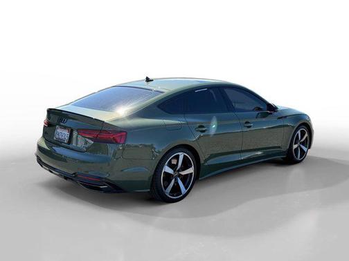 District Green Metallic 2024 Audi A5 Sportback 45 S Line Premium Plus