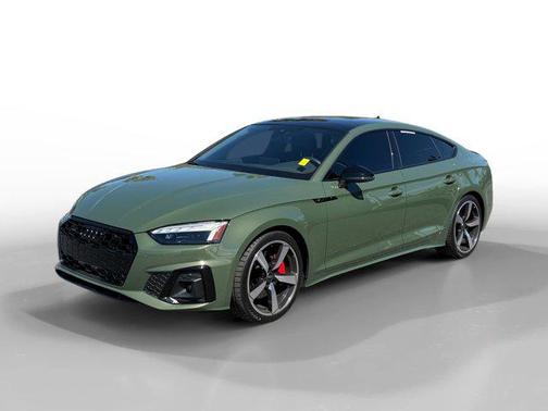 District Green Metallic 2024 Audi A5 Sportback 45 S Line Premium Plus