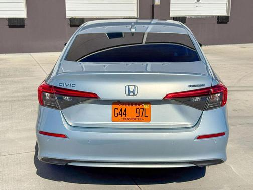 Aegean Blue Metallic 2022 Honda Civic Touring