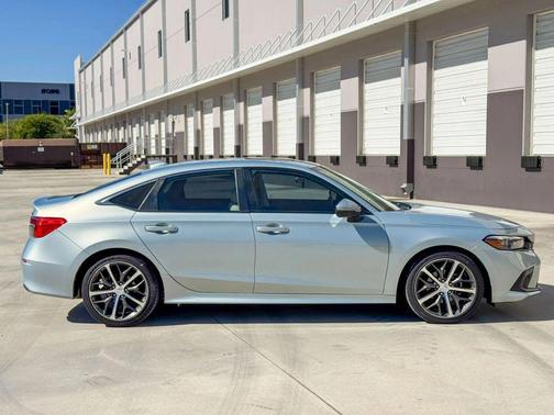 Aegean Blue Metallic 2022 Honda Civic Touring