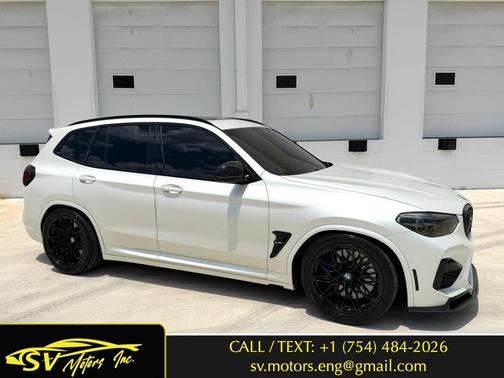 Alpine White 2021 BMW X3 M AWD