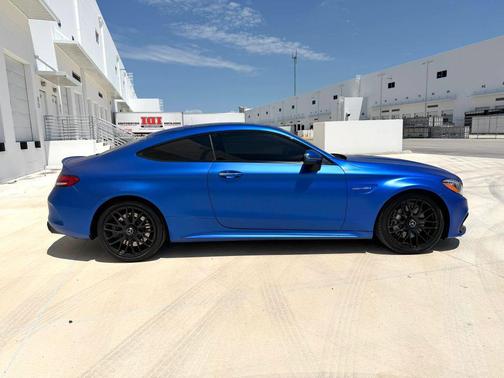 Brilliant Blue Metallic 2020 Mercedes-Benz AMG C 63 C 63 AMG Coupe 2D