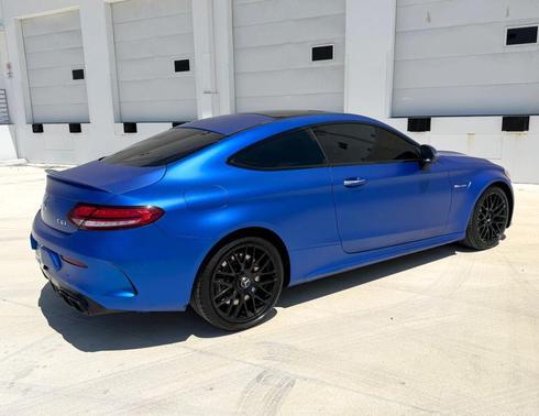Brilliant Blue Metallic 2020 Mercedes-Benz AMG C 63 C 63 AMG Coupe 2D