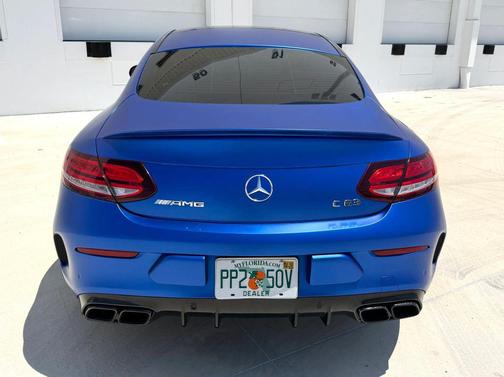 Brilliant Blue Metallic 2020 Mercedes-Benz AMG C 63 C 63 AMG Coupe 2D