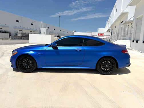 Brilliant Blue Metallic 2020 Mercedes-Benz AMG C 63 C 63 AMG Coupe 2D