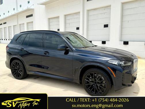Blue 2024 BMW X5 sDrive40i