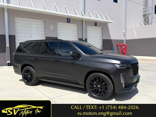 Black Raven 2021 Cadillac Escalade Sport