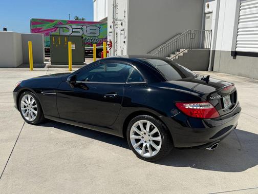 Black 2016 Mercedes-Benz SLK-Class SLK300 Roadster