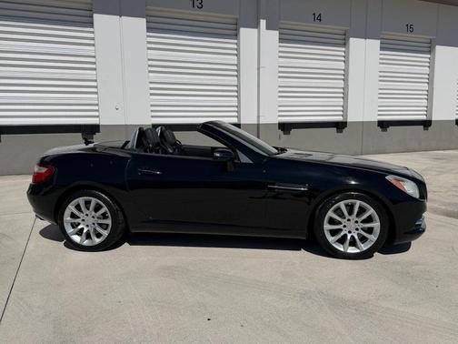 Black 2016 Mercedes-Benz SLK-Class SLK300 Roadster
