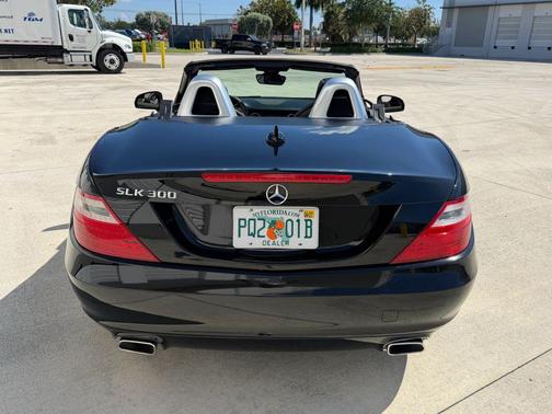 Black 2016 Mercedes-Benz SLK-Class SLK300 Roadster
