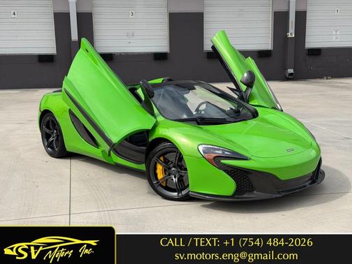 2015 McLaren 650S Spider Convertible 2D