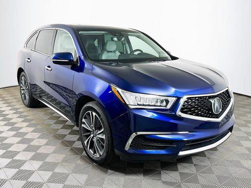 Apex Blue Pearl 2020 Acura MDX 3.5L w/Technology Package